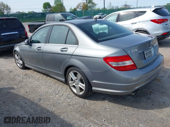 2011 Mercedes-Benz C-Class C 300 Sport with VIN WDDGF5EB4BA508219, listed as a IAAI auction lot 42090214 with 185,922 mi miles. Bid and sale history available at carsss.com. Image 3.