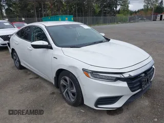 2019 Honda Insight LX with VIN 19XZE4F10KE010635, listed as a IAAI auction lot 42084158 with 105,606 mi miles and . Bid and sale history available at carsss.com. Image 1.