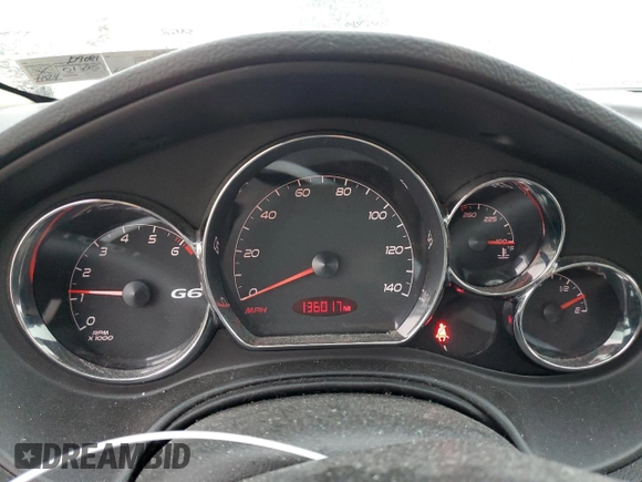 2006 Pontiac G6 GT with VIN 1G2ZH158464141969, listed as a Copart auction lot 72054534 with 136,017 mi miles and Salvage Title. Bid and sale history available at carsss.com. Image 9.