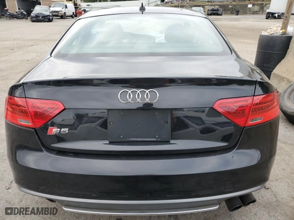 2014 Audi S5 Prestige with VIN WAU3GAFR1EA049727, listed as a Copart auction lot 68910824 with 0 mi miles and Salvage Title. Bid and sale history available at carsss.com. Image 6.