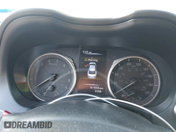 2018 Infiniti Q50 3.0t LUXE with VIN JN1EV7AP2JM359410, listed as a IAAI auction lot 40742721 with 161,858 mi miles. Bid and sale history available at carsss.com. Image 7.