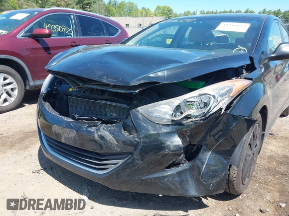 2013 Hyundai Elantra GLS with VIN 5NPDH4AE7DH224600, listed as a IAAI auction lot 42345837 with 149,157 mi miles and . Bid and sale history available at DreamBid. Image 6.