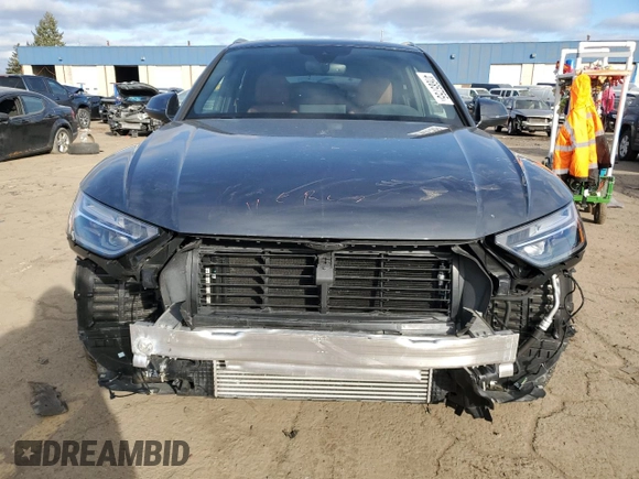2023 Audi Q5 S line Premium with VIN WA1GAAFY8P2186992, listed as a Copart auction lot 41685755 with 10,560 mi miles and Clean Title. Bid and sale history available at carsss.com. Image 5.