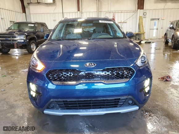 2021 Kia Niro LX with VIN KNDCB3LC0M5487580, listed as a Copart auction lot 42404265 with 33,239 mi miles and Salvage Title. Bid and sale history available at carsss.com. Image 5.