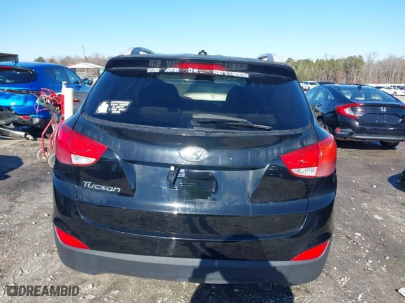 2014 Hyundai Tucson Limited with VIN KM8JU3AG0EU802629, listed as a IAAI auction lot 41315522 with 215,128 mi miles. Bid and sale history available at carsss.com. Image 16.