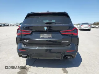 2023 BMW X3 sDrive30i with VIN 5UX43DP05P9P87523, listed as a Copart auction lot 52484675 with 24,834 mi miles and Salvage Title. Bid and sale history available at DreamBid. Image 6.