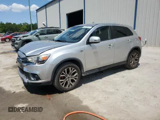 2018 Mitsubishi Outlander SE with VIN JA4AP3AW3JU000261, listed as a Copart auction lot 52288025 with 66,508 mi miles and Salvage title. Bid and sale history available at DreamBid. Image 1.