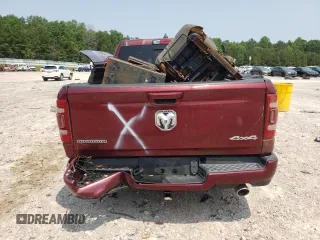 2020 Ram 1500 Big Horn z VIN 1C6SRFFT9LN206824, wystawiony jako Copart lot #59579635 z przebiegiem 64 141 mil mil oraz Nie do naprawy • Non repairable. Historia ofert i sprzedaży dostępna na DreamBid. Obrazek 6.