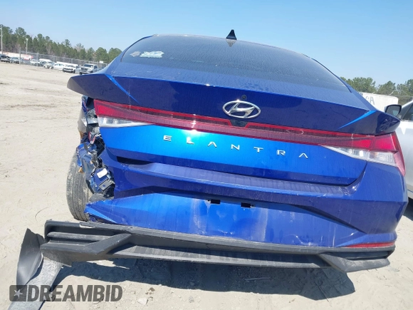 2023 Hyundai Elantra SEL with VIN 5NPLS4AG7PH106792, listed as a IAAI auction lot 41672413 with 34,774 mi miles and . Bid and sale history available at DreamBid. Image 6.