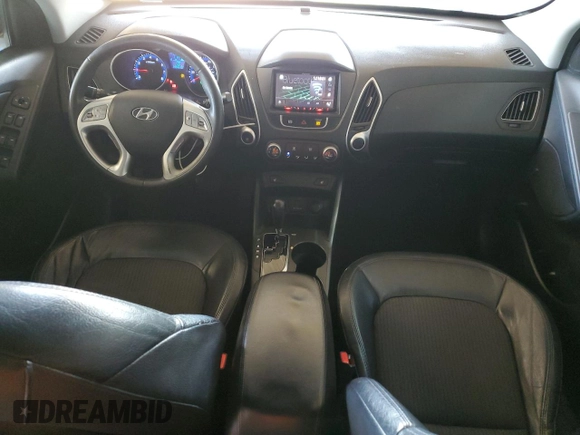 2013 Hyundai Tucson GLS with VIN KM8JU3AC9DU656873, listed as a Copart auction lot 43783415 with 143,513 mi miles and Salvage Title. Bid and sale history available at carsss.com. Image 8.