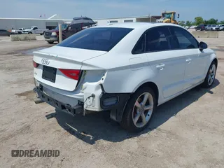 2015 Audi A3 Premium with VIN WAUACGFF4F1080063, listed as a IAAI auction lot 42496598 with 90,906 mi miles and . Bid and sale history available at DreamBid. Image 4.