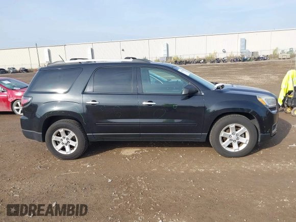 2014 GMC Acadia SLE with VIN 1GKKVPKD9EJ359811, listed as a IAAI auction lot 40729300 with 175,688 mi miles and . Bid and sale history available at carsss.com. Image 13.
