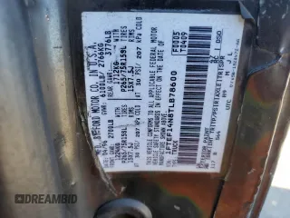 1996 Ford F-150 with VIN 1FTEF14N8TLB78600, listed as a Copart auction lot 74796314 with Not provided miles and Salvage title. Bid and sale history available at DreamBid. Image 13.