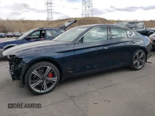 2024 Genesis G70 2.5T with VIN KMTG34SC7RU140896, listed as a Copart auction lot 50145395 with 4,760 mi miles and Salvage title. Bid and sale history available at DreamBid. Image 1.