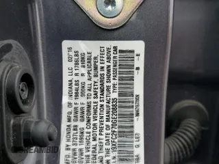 2016 Honda Civic EX with VIN 19XFC2F70GE208835, listed as a Copart auction lot 53749675 with 100,147 mi miles and Salvage Title. Bid and sale history available at DreamBid. Image 13.