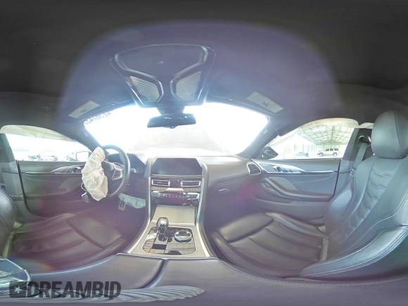 2021 BMW 8 Series 840i with VIN WBAGV2C08MCG13060, listed as a Copart auction lot 42387435 with 39,761 mi miles and Salvage Title. Bid and sale history available at DreamBid. Image 13.