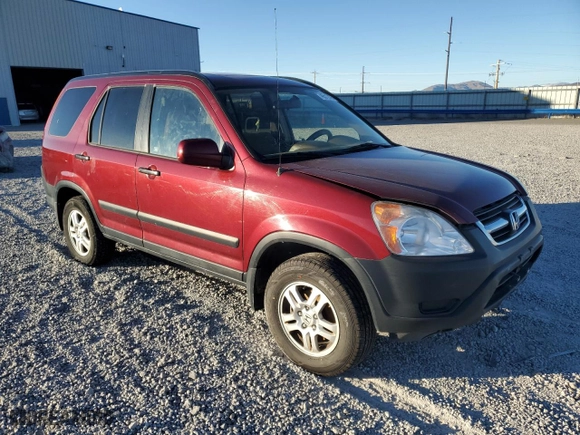 2003 Honda CR-V EX with VIN JHLRD78863C009077, listed as a Copart auction lot 46512075 with 137,926 mi miles and Salvage Title. Bid and sale history available at carsss.com. Image 4.