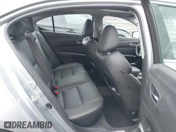 2019 Acura TLX with VIN 19UUB1F3XKA009435, listed as a IAAI auction lot 40999644 with 65,811 mi miles. Bid and sale history available at carsss.com. Image 8.