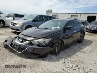 2016 Nissan Maxima SL with VIN 1N4AA6AP1GC393585, listed as a Copart auction lot 55049755 with 124,360 mi miles and Clean Title. Bid and sale history available at DreamBid. Image 1.