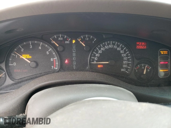 2004 Pontiac Bonneville SE z VIN 1G2HX52K44U242321, wystawiony jako Copart lot #43754495 z przebiegiem 222 658 mil mil oraz Szkoda całkowita • Salvage title. Historia ofert i sprzedaży dostępna na DreamBid. Obrazek 9.