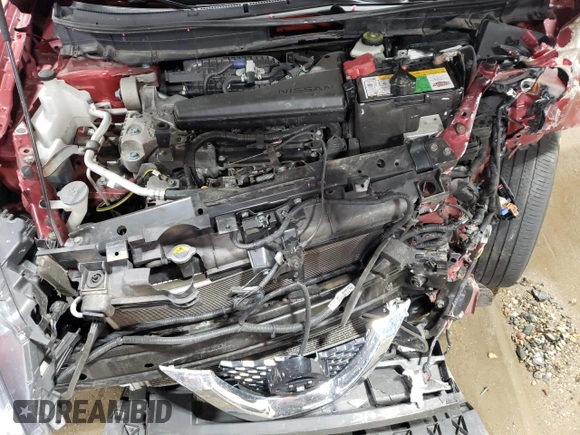 2015 Nissan Rogue SV with VIN KNMAT2MV5FP502659, listed as a Copart auction lot 54347035 with 65,828 mi miles and Salvage Title. Bid and sale history available at carsss.com. Image 12.