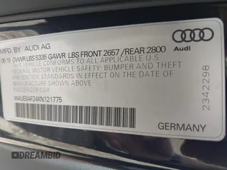 2019 Audi A6 Premium Plus z VIN WAUE8AF24KN121775, wystawiony jako IAAI lot #42235321 z przebiegiem 65 276 mil mil oraz . Historia ofert i sprzedaży dostępna na DreamBid. Obrazek 9.