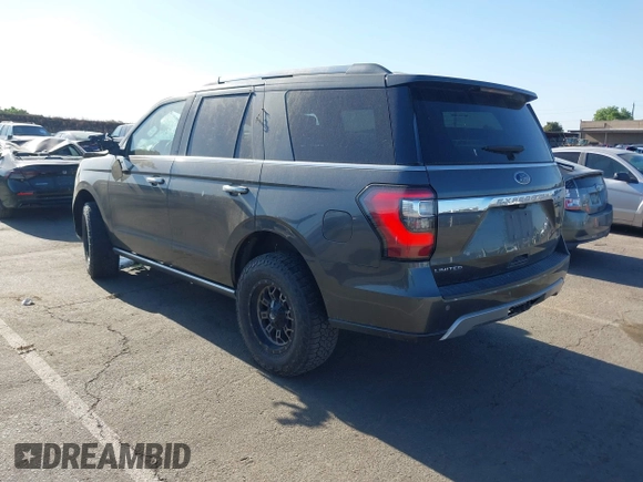 2018 Ford Expedition Limited with VIN 1FMJU2AT1JEA23008, listed as a IAAI auction lot 42320646 with 128,568 mi miles and . Bid and sale history available at DreamBid. Image 3.