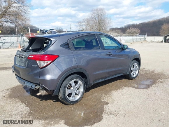 2019 Honda HR-V LX with VIN 3CZRU6H30KG718301, listed as a IAAI auction lot 41882469 with 75,686 mi miles. Bid and sale history available at carsss.com. Image 4.