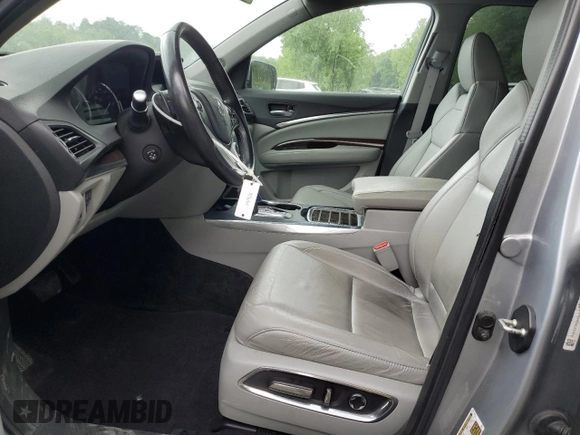 2019 Acura MDX with VIN 5J8YD4H33KL037219, listed as a Copart auction lot 58569505 with 28,215 mi miles and Salvage title. Bid and sale history available at DreamBid. Image 7.