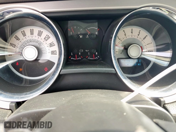 2011 Ford Mustang V6 with VIN 1ZVBP8AM3B5138512, listed as a Copart auction lot 57578485 with 91,950 mi miles and Salvage title. Bid and sale history available at DreamBid. Image 9.