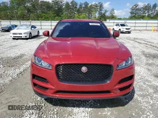 2018 Jaguar F-Pace 25t Premium with VIN SADCJ2FX6JA267072, listed as a Copart auction lot 52867035 with 77,057 mi miles and Salvage Title. Bid and sale history available at DreamBid. Image 5.