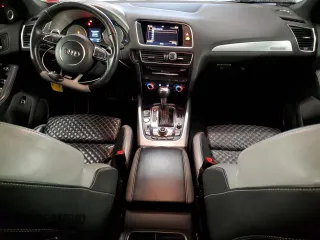 2015 Audi SQ5 Premium Plus with VIN WA1CGAFP9FA092354, listed as a Copart auction lot 40517494 with 89,024 mi miles and Non Repairable. Bid and sale history available at carsss.com. Image 8.