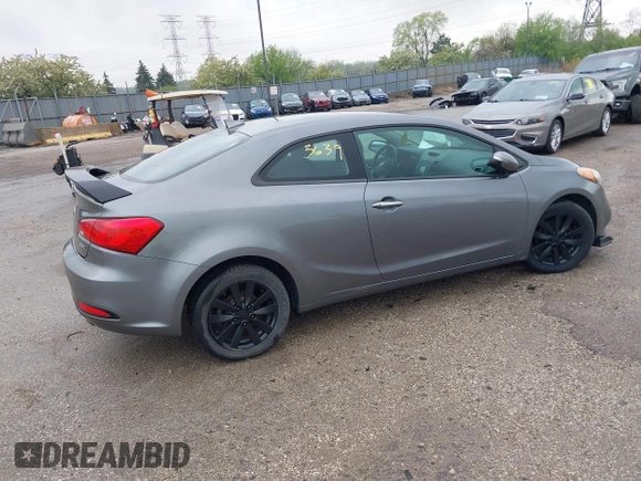 2016 Kia Forte EX with VIN KNAFX6A86G5587165, listed as a IAAI auction lot 42173639 with 154,200 mi miles and . Bid and sale history available at DreamBid. Image 4.