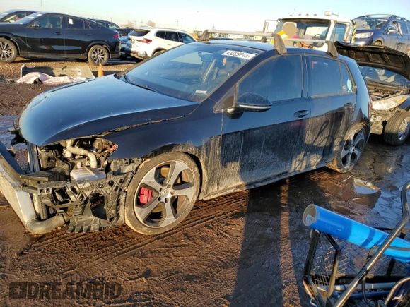 2017 Volkswagen GTI S z VIN 3VW447AU6HM044994, wystawiony jako Copart lot #43209245 z przebiegiem 78 613 mil mil oraz Szkoda całkowita • Salvage title. Historia ofert i sprzedaży dostępna na DreamBid. Obrazek 1.