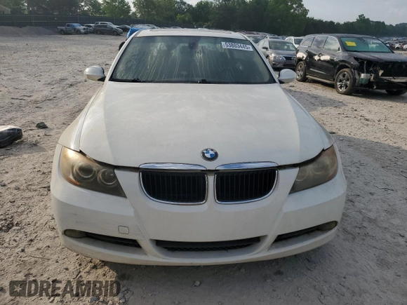 2007 BMW 3 Series 328i with VIN WBAVA33537KX72824, listed as a Copart auction lot 53803445 with Not Provided miles and Clean Title. Bid and sale history available at DreamBid. Image 5.