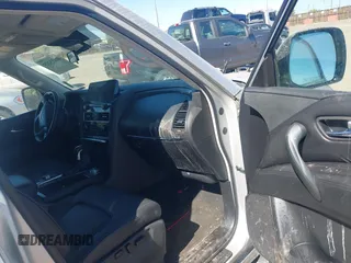 2021 Nissan Armada SV with VIN JN8AY2AD5M9662267, listed as a IAAI auction lot 40473229 with 77,356 mi miles. Bid and sale history available at carsss.com. Image 5.