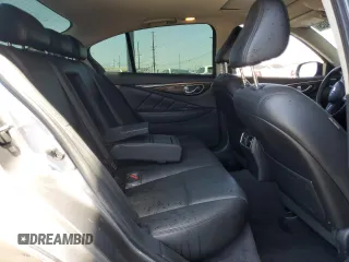 2019 Infiniti Q50 Luxe with VIN JN1EV7AP8KM514432, listed as a Copart auction lot 61669405 with 49,753 mi miles and Salvage title. Bid and sale history available at DreamBid. Image 10.