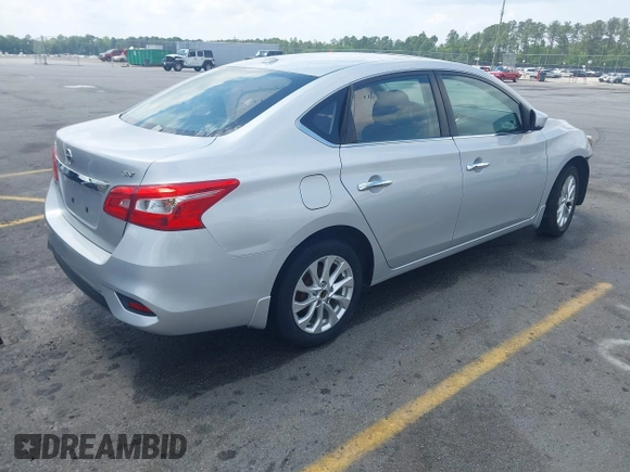 2017 Nissan Sentra SV with VIN 3N1AB7AP4HY391158, listed as a IAAI auction lot 42224902 with 86,005 mi miles and . Bid and sale history available at DreamBid. Image 4.