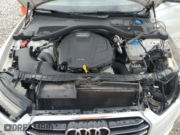 2016 Audi A6 Premium Plus with VIN WAUGFAFC0GN009117, listed as a Copart auction lot 65251035 with 108,466 mi miles and Salvage title. Bid and sale history available at DreamBid. Image 11.
