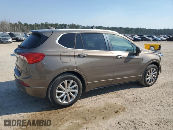 2019 Buick Envision Essence with VIN LRBFXCSA6KD021457, listed as a Copart auction lot 46648825 with 160,243 mi miles and Salvage Title. Bid and sale history available at DreamBid. Image 3.