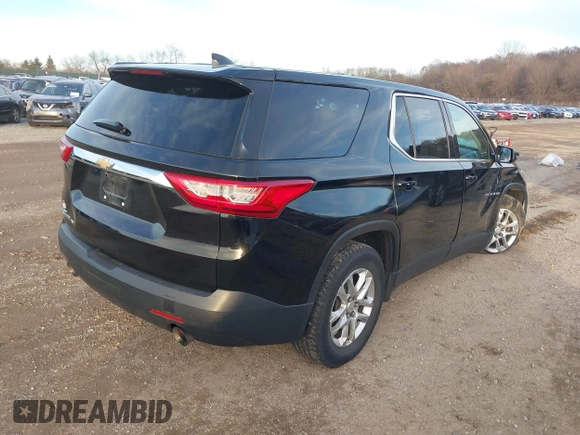 2018 Chevrolet Traverse LS with VIN 1GNEVFKW4JJ167430, listed as a IAAI auction lot 40939059 with 86,278 mi miles. Bid and sale history available at carsss.com. Image 4.