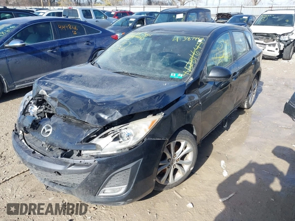 2010 Mazda Mazda3 s Grand Touring with VIN JM1BL1H66A1287127, listed as a IAAI auction lot 41387461 with 246,129 mi miles. Bid and sale history available at carsss.com. Image 17.