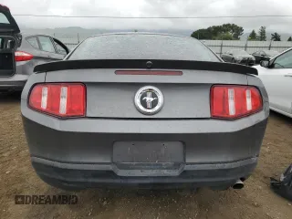 2010 Ford Mustang V6 with VIN 1ZVBP8AN1A5165506, listed as a Copart auction lot 53522765 with 132,089 mi miles and Salvage Title. Bid and sale history available at DreamBid. Image 6.