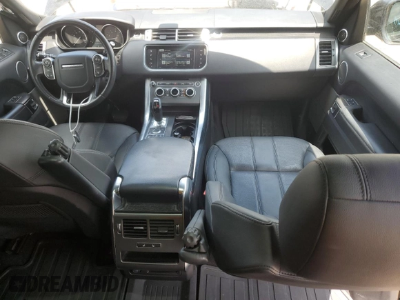 2016 Land Rover Range Rover Sport SE with VIN SALWG2PFXGA658935, listed as a Copart auction lot 59714495 with 64,202 mi miles and Salvage title. Bid and sale history available at DreamBid. Image 8.