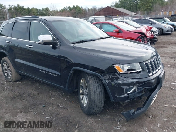 2014 Jeep Grand Cherokee Limited z VIN 1C4RJFBG0EC297746, wystawiony jako IAAI lot #41956879 z przebiegiem 212 106 mil mil oraz . Historia ofert i sprzedaży dostępna na DreamBid. Obrazek 1.