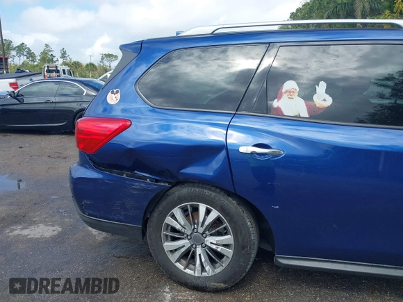 2019 Nissan Pathfinder SV with VIN 5N1DR2MN7KC619975, listed as a IAAI auction lot 39309211 with 120,658 mi miles and . Bid and sale history available at DreamBid. Image 6.