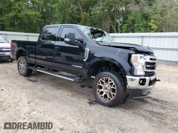 2020 Ford F-250 XL with VIN 1FT8W2BT9LEC17283, listed as a Copart auction lot 58299335 with Not provided miles and Non repairable. Bid and sale history available at DreamBid. Image 4.