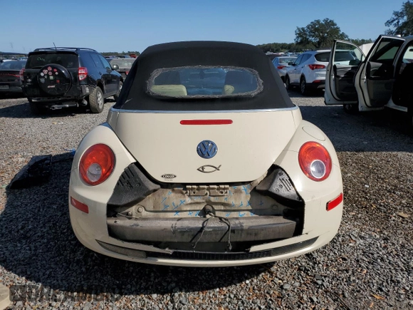 2006 Volkswagen Beetle с VIN 3VWRF31Y96M300408, выставлен на аукционе Copart как лот 86479824 с пробегом 141 935 миль миль и Списание • Salvage title. История ставок и продаж доступна на DreamBid. Изображение 6.