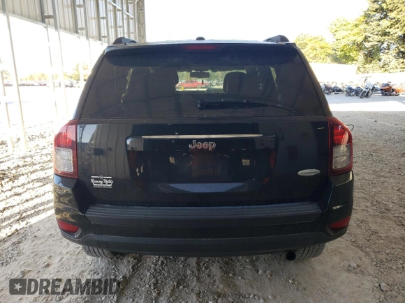 2015 Jeep Compass Latitude with VIN 1C4NJCEB3FD107415, listed as a Copart auction lot 74567454 with 140,342 mi miles and Salvage Title. Bid and sale history available at carsss.com. Image 6.