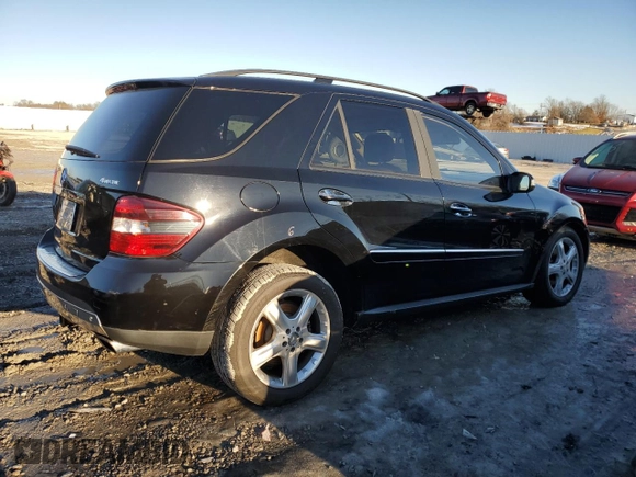 2008 Mercedes-Benz M 3.0L CDI with VIN 4JGBB22E38A327372, listed as a Copart auction lot 43312675 with 206,093 mi miles and Salvage Title. Bid and sale history available at carsss.com. Image 3.